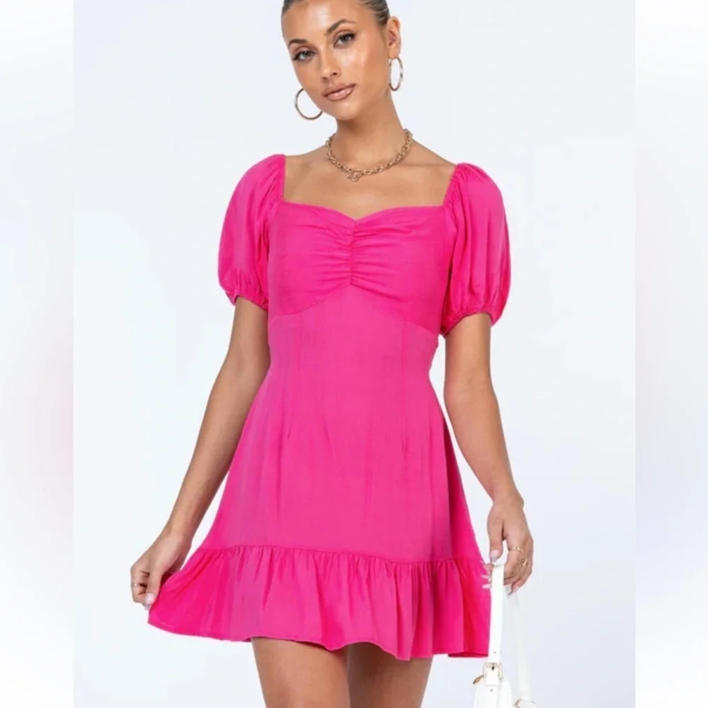 Princess Polly Someday Soon Mini Dress Pink size 6